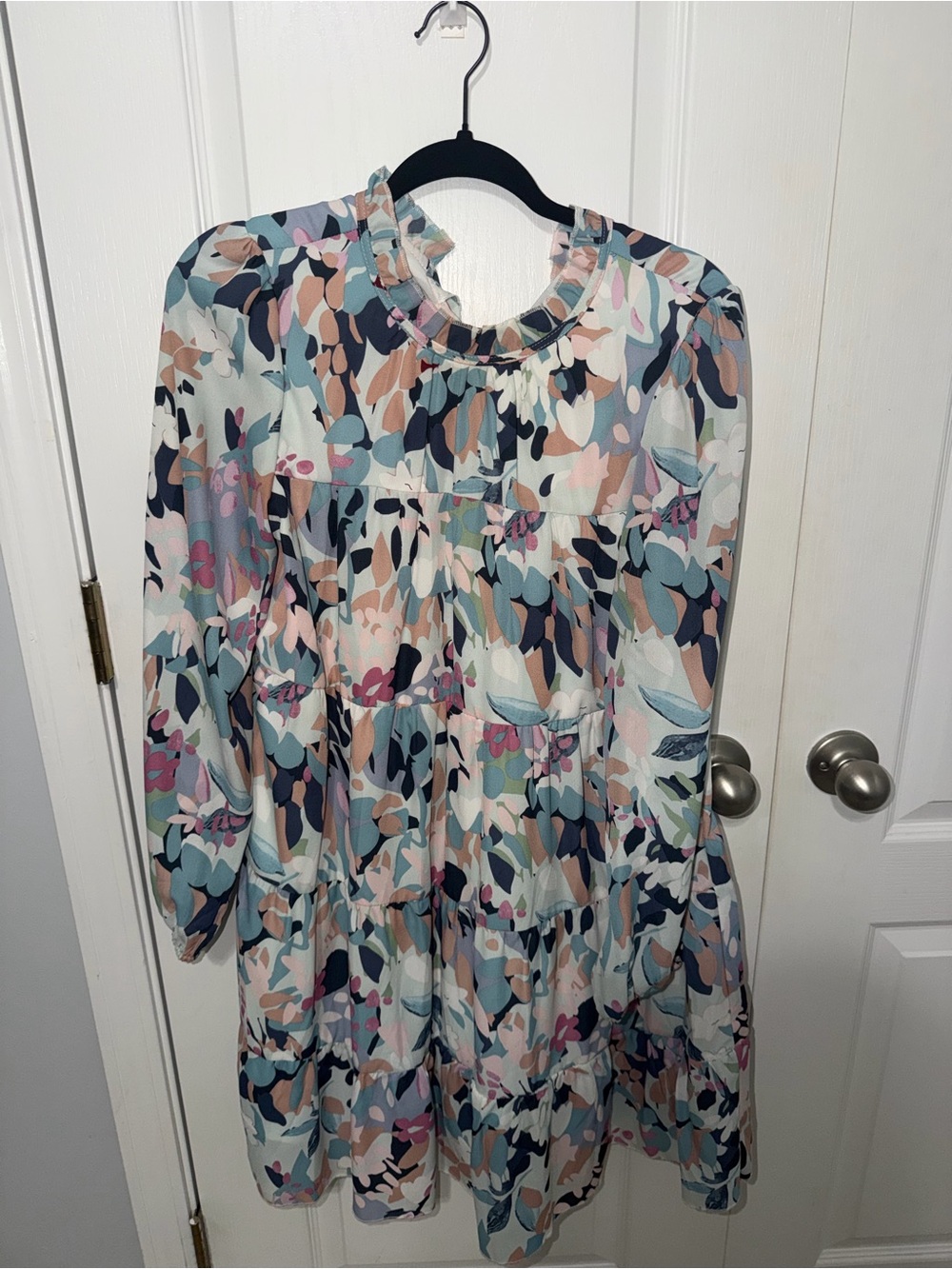 Floral Long-Sleeve Dress